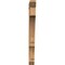 Ekena Millwork Balboa Slat Smooth Bracket, Western Red Cedar, 3 1/2"W x 28"D x 40"H BKT04X28X40BOA06SWR - alternate 4